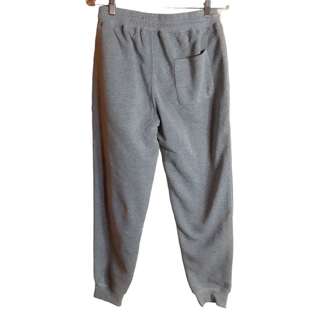 Galaxy by Harvic Mens M Gray Pants Basic Stretch Polyester Slim Fit Joggers NWT - Picture 2 of 8